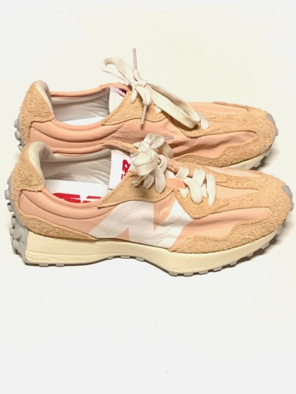 New Balance 327 Dark Vintage/ Rose Angora M 8.5 W 10 Unisex Athletic Sneakers